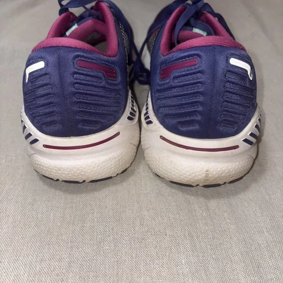 Brooks Adrenaline GTS 22 Womens Running Sneakers Purple 10M (B) - Picture 3 of 6